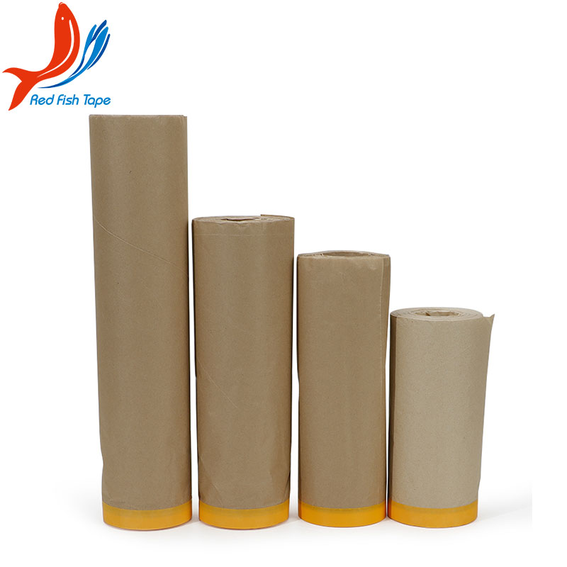 kraft tape masking film